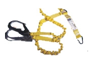 Shock Absorbing Expander Twin Lanyard