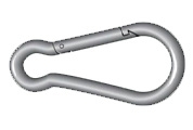 Carabine hooks, standard type R-7872