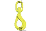 Swivel safety hook BKL