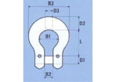 Verbindingsschalmen type omega