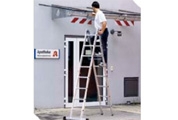 Multifunctionele inklapbare ladder, 2 delig