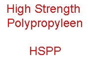 High Strength Polypropyleen - HSPP