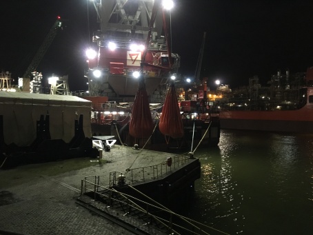 Running in test of crane vessel : Stanislav Yudin
